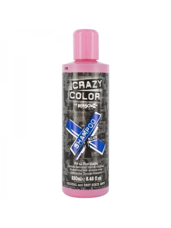 Shampooing Repigmentant Blue 250ml Crazy Color