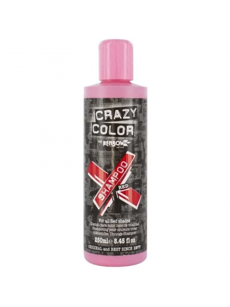 Shampooing Repigmentant Red 250ml Crazy Color