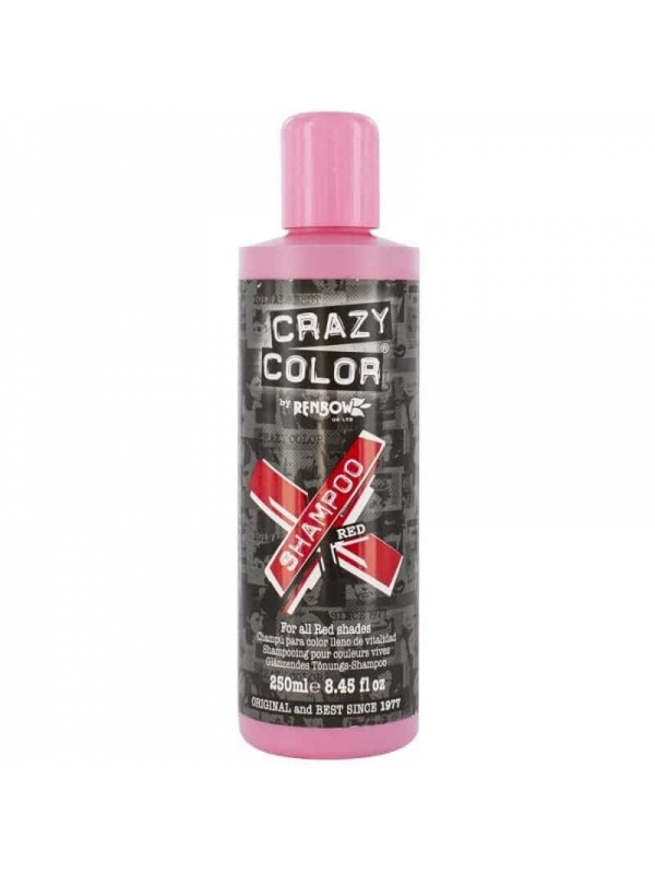 Shampooing Repigmentant Red 250ml Crazy Color