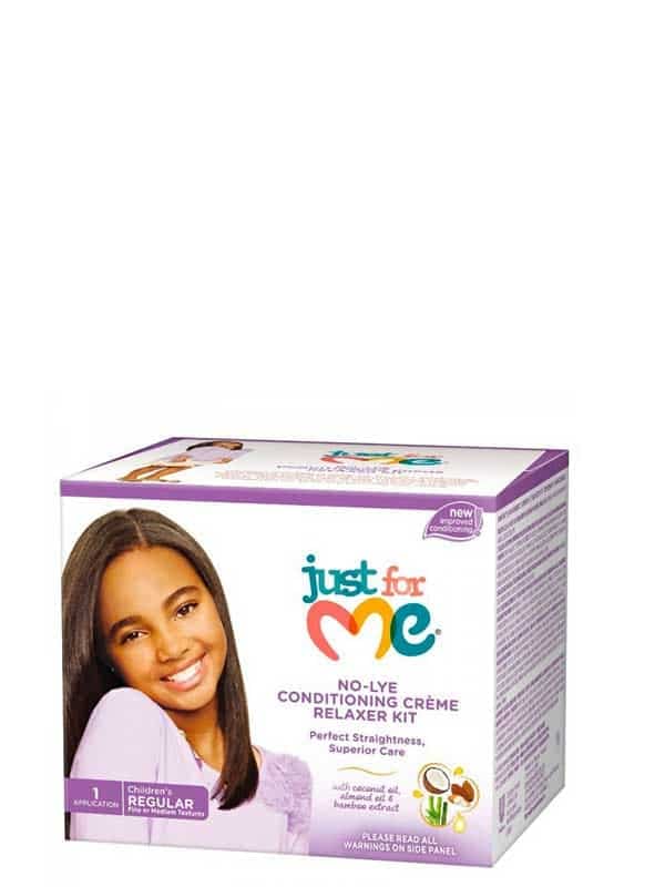 No-lye Conditioning Creme Relaxer Kit Cheveux Norm...