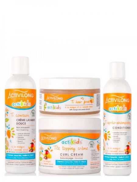 Pack Ti Cheveux Secs Actikids, Activilong