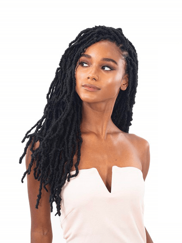 Crochet Braid Semi Naturel Pre-looped Nikki Loc 14...