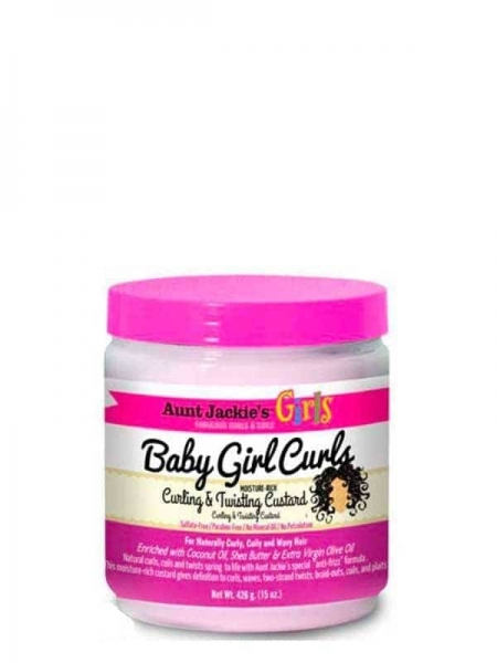 Girls Baby Girl Curls Moisture-Rich Curling & Twisting Custard 426g Aunt Jackie's Girls Baby Girl Curls Moisture-Rich Curling & Twisting Custard 426g Aunt Jackie's