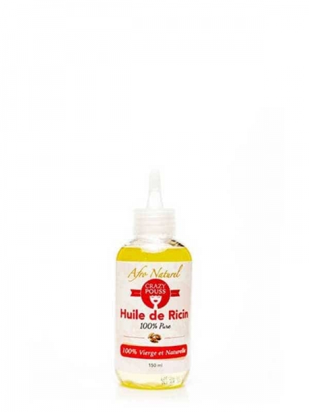 Huile De Ricin 150 Ml Crasy Pouss, Afro Naturel