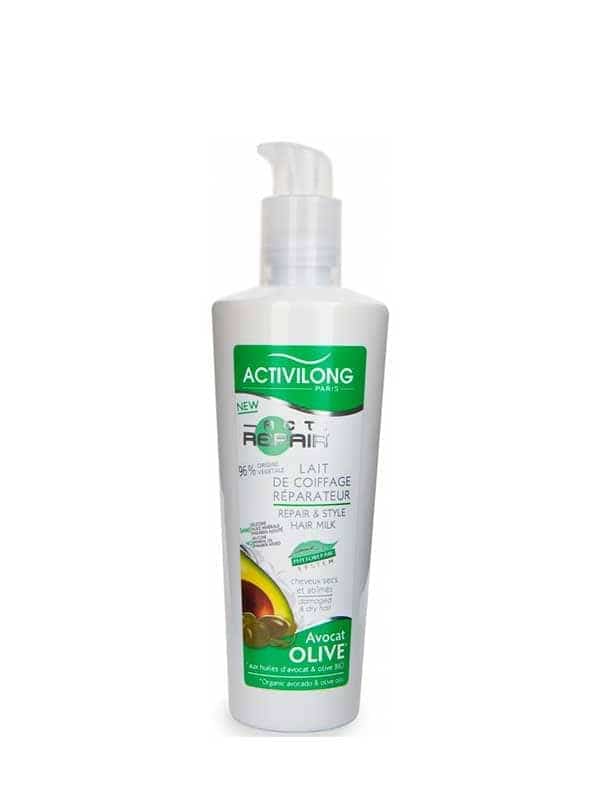 Lait De Coiffage Réparateur Aux Huiles D'olive Et...