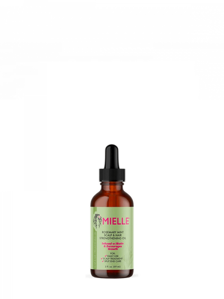 MIELLE ORGANICS Huile croissance capillaire Romarin/Menthe poivrée (Rosemary Mint) 59ml
