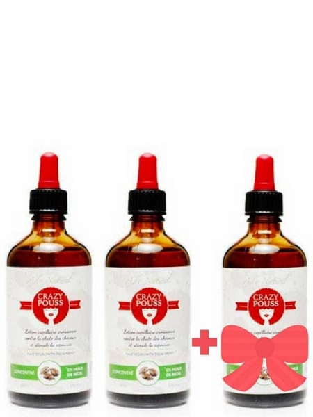 Promo Lotion Crazy Pouss 100 Ml Afro Naturel: 2 Achetées, 1 Offerte!