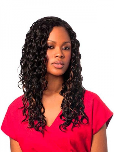 Tissage Italian Weave 8 Inches 4 - Crazy 4 Curls Par Sleek Hair.