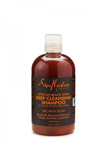 African Black Soap Deep Cleansing Shampoo 384ml Shea Moisture