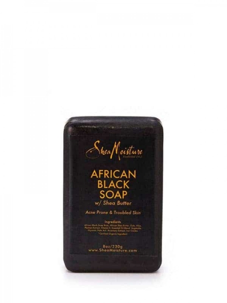 African Black Soap With Shea Butter 230 G, Shea Moisture