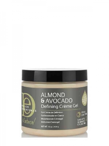 Almond Avocado Curl Defining Crème Gel 454g Design Essentials