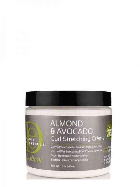 Almond Avocado Curl Stretching Crème 454g Design Essentials Almond Avocado Curl Stretching Crème 454g Design Essentials