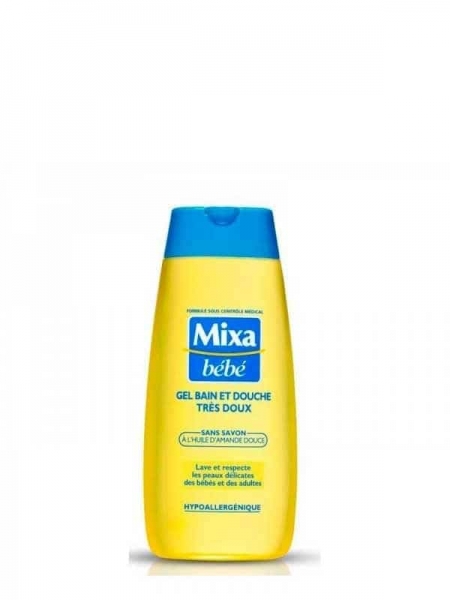 Bebe Gel Lavant Bain Et Douche Tres Doux 200 Ml Mixa