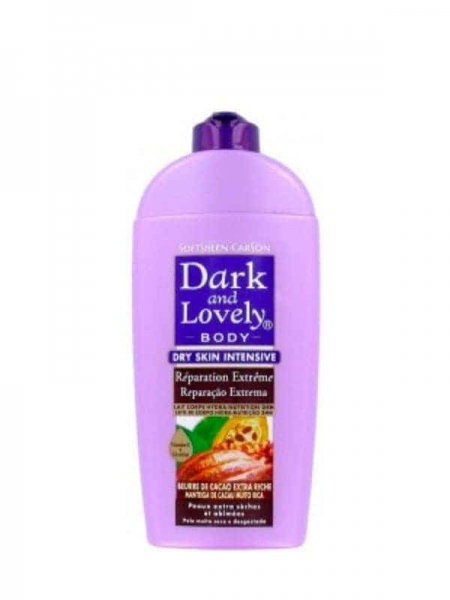 Beurre De Cacao Lait Corps Hydra-nutrition 24h Réparation Extrême 400ml Dark and Lovely