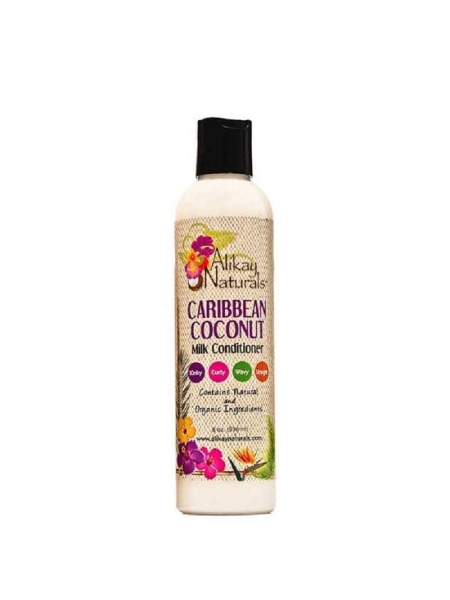 Caribbean Coconut Milk Conditioner 236ml Alikay Naturals Caribbean Coconut Milk Conditioner 236ml Alikay Naturals