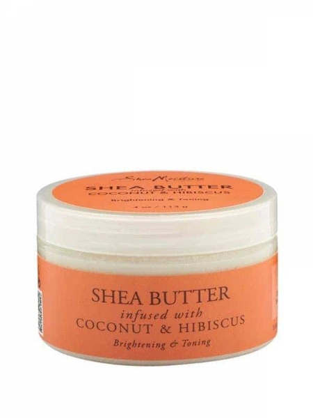 Coconut & Hibiscus Body 100% Organic Shea Butter Infused With Coconut & Hibiscus 114ml, Shea Moisture