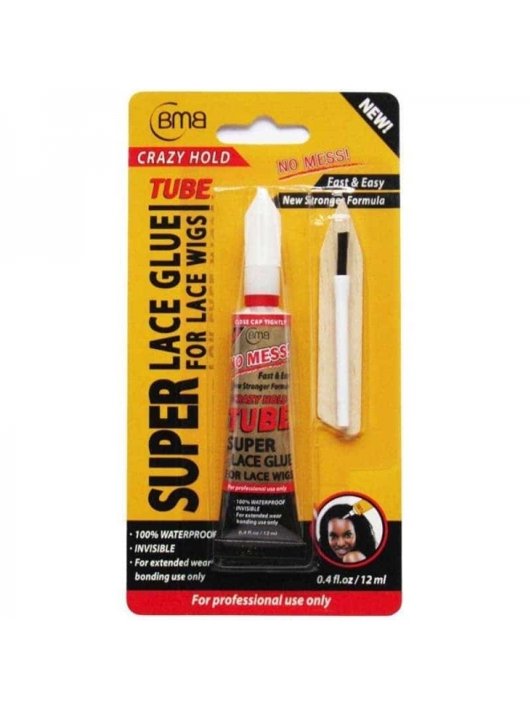 Colle Super Lace Glue (Crazy Hold Tube) 12 Ml De B...