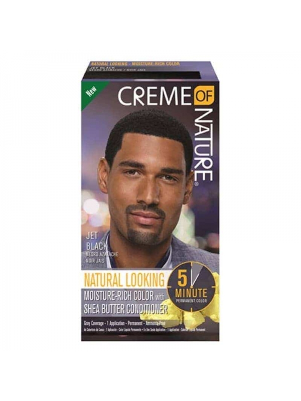 Coloration Permanente Noire De Jais De Creme of Na...