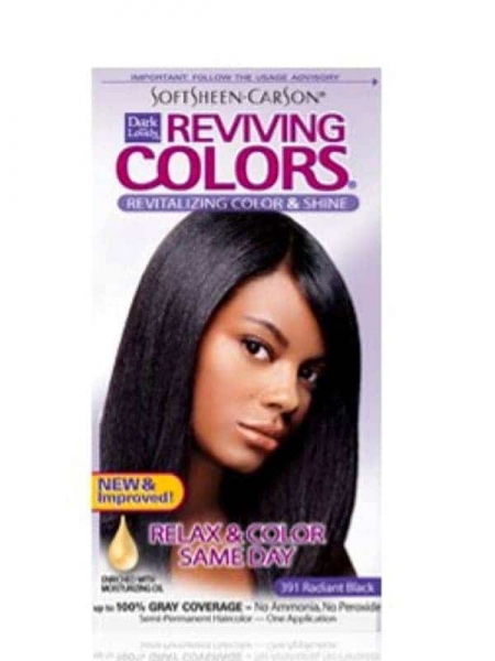 Coloration Capillaire Reviving Couleur 391 Noir Éclatant Dark and Lovely