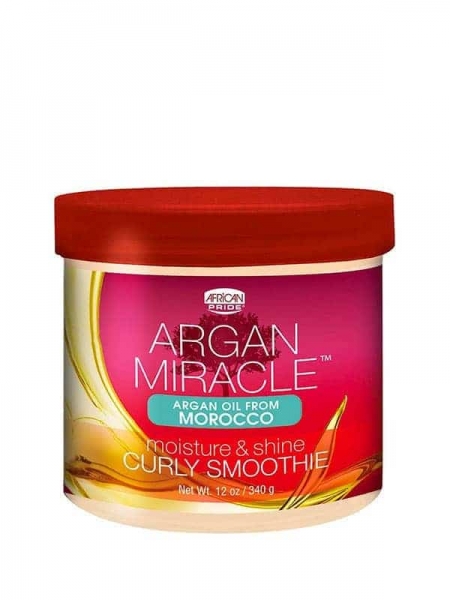 Crème Hydratation/définition Boucles Argan Curly Smoothie 340 G African Pride