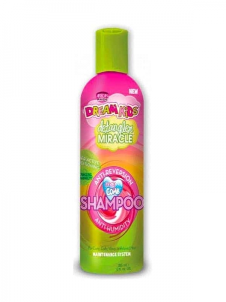Dream Kids Detangler Miracle Anti-reversion Anti-humidity Shampoo 355 Ml African Pride