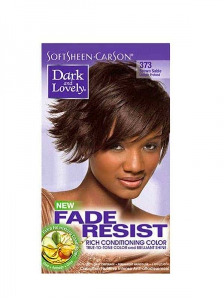 Fade Resist Light Golden Blonde Rich Conditioning Color Châtain Profond 373 Dark and Lovely Fade Resist Light Golden Blonde Rich Conditioning Color Châtain Profond 373 Dark and Lovely