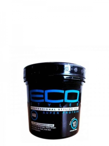 Gel Coiffant De Fixation Super Protein Eco Styler 473 Ml