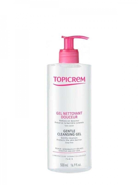 Gel Nettoyant Douceur Corps Et Cheveux Topicrem 500ml