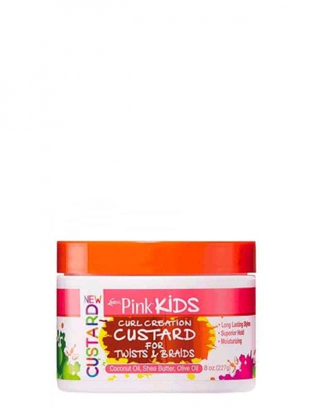 Kids Curl Creation Custard for Twists and Braids 227g Luster's Pink