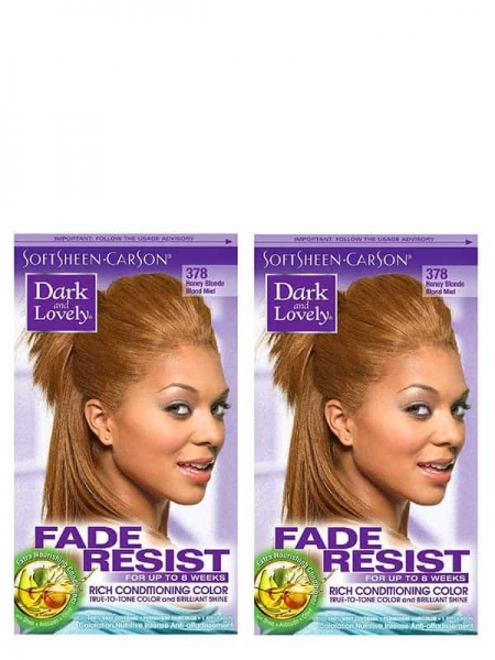 Kit De Coloration N° 378 Honey Blonde Dark & Lovely (Pack De 2) Kit De Coloration N° 378 Honey Blonde Dark & Lovely (Pack De 2)