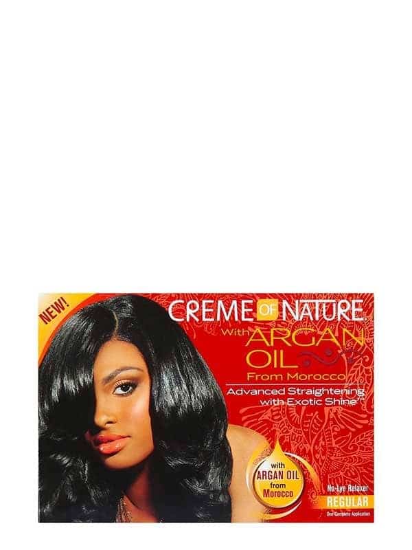 Kit Défrisant Cheveux Sans Soude À L'huile D'arg...