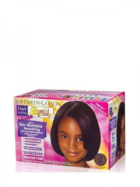 Kit Défrisant Sans Soude Cheveux Normaux Enfants Dark and Lovely