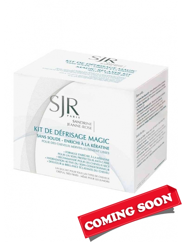 Kit de défrisage à la keratine sjr magic