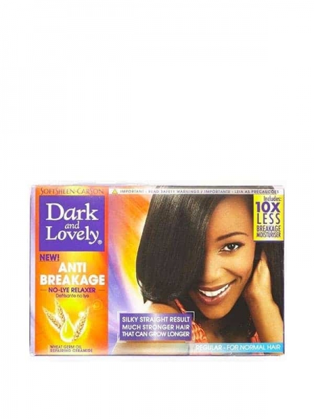 Kit Défrisant Sans Soude Anti-chute À L'huile De Germe De Blé Et Céramide Réparateur Dark and Lovely Kit Défrisant Sans Soude Anti-chute À L'huile De Germe De Blé Et Céramide Réparateur Dark and Lovely