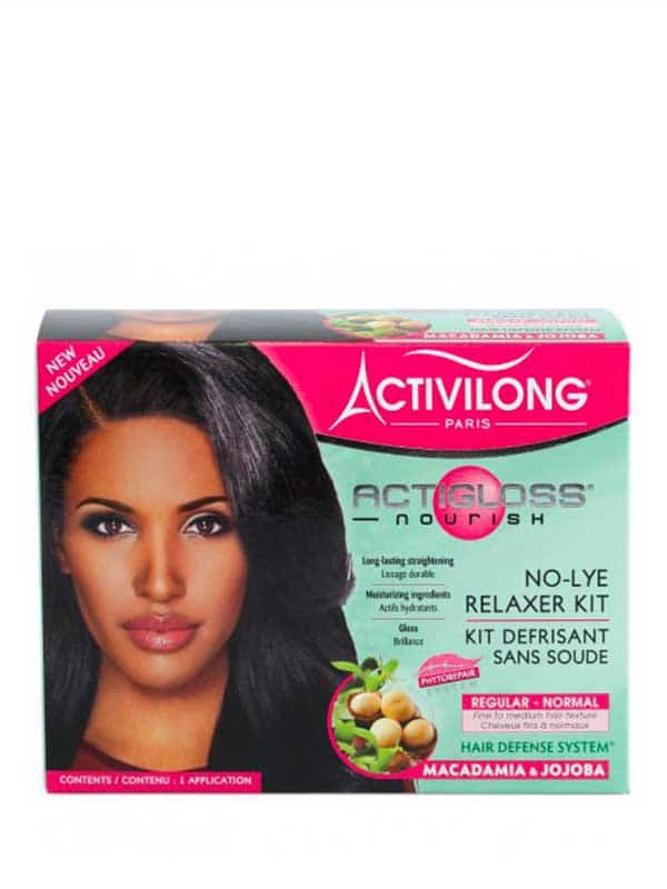 Kit défrisant sans soude normal Actigloss Nourish