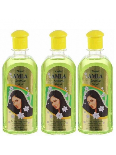 Lot De 3 Jasmine Hair Oil 200ml Dabur Amla Lot De 3 Jasmine Hair Oil 200ml Dabur Amla
