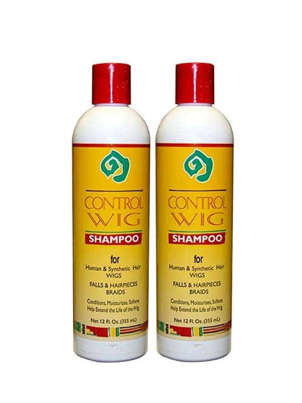 Lot De 2 Control Wig Shampoo 360 Ml African Essenc...