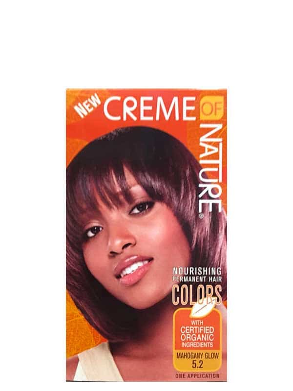 Nourishing Permanent Hair Mahogany Glow 5.2 Creme ...