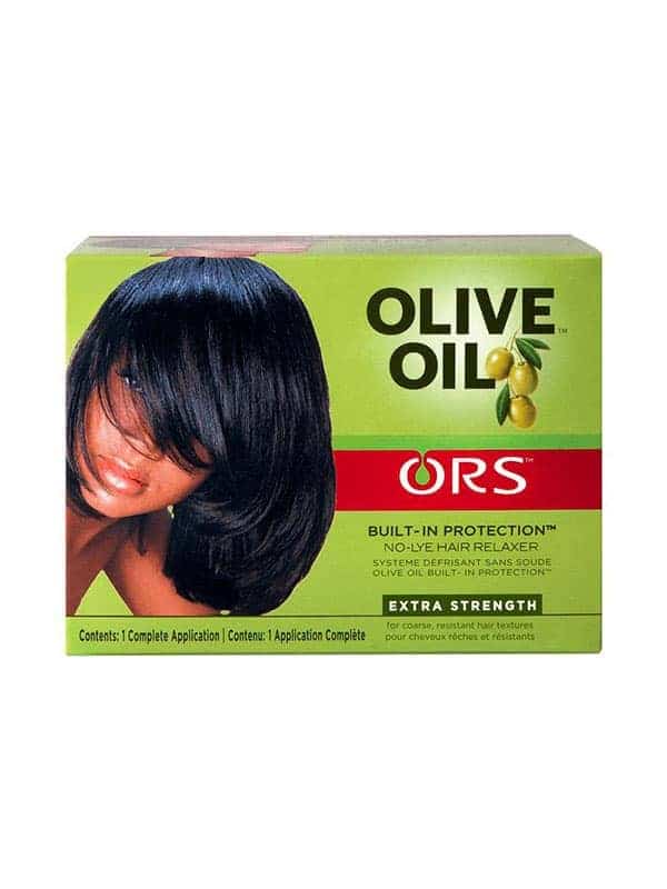 Olive Oil Kit Défrisant Sans Soude Pour Cheveux ...