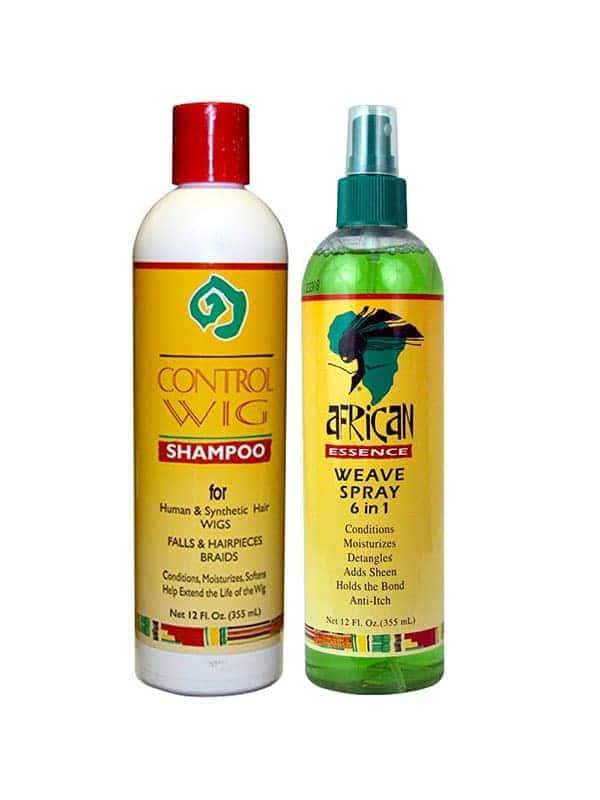 Pack Control Wig Shampooing + Weave Spray 6 en 1 A...