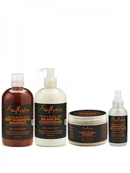 Programme Croissance & Brillance African Black Soap Shea Moisture
