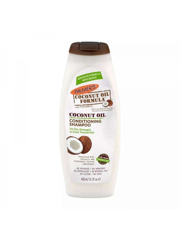 Shampoing À L'huile De Noix De Coco 400ml Palmer'...