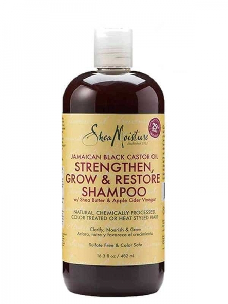 Shampoing Reconstructeur à L'huile de Ricin Noir de Jamaïque
