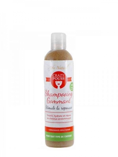 Shampooing Gommant Crazy Pouss 300ml Afro Naturel