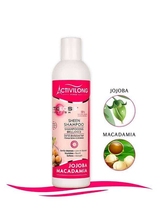 Shampooing Brillance Actigloss Nourish