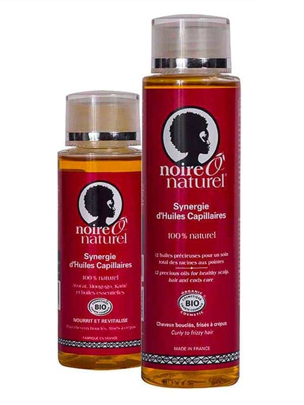 Synergie d'huiles Capillaires Noire O Naturel