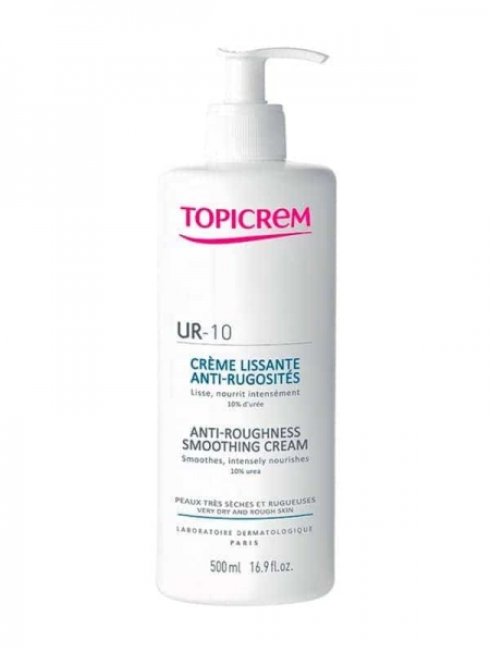 Ur-10 Crème Lissante Anti-rugosités 500 Ml Topicrem
